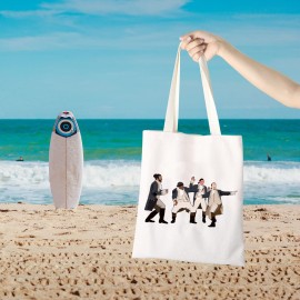 GJTIM Musical Gift Musical Theatre Makeup Bag Theatre Accessory Zipper Pouch for Musical Fans (HamMusical Tote)