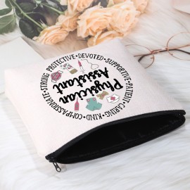 POFULL Physician Assistant Graduation Gifts for PA Future Physician Assistant Gift Physician Assistant Cosmetic Bag (Physician Assistant bag)