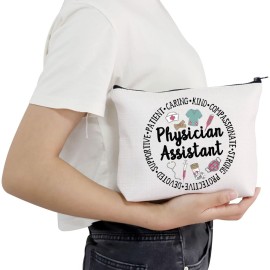 POFULL Physician Assistant Graduation Gifts for PA Future Physician Assistant Gift Physician Assistant Cosmetic Bag (Physician Assistant bag)