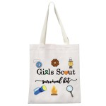 GJTIM Scout Gift Scout Leader Gift Scout Survival Kit Funny Zipper Pouch AccessoriesSurvival Scout Tote