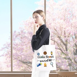 GJTIM Scout Gift Scout Leader Gift Scout Survival Kit Funny Zipper Pouch AccessoriesSurvival Scout Tote