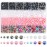 8000Pcs Flatback Pearls for Crafts, Cridoz Assorted Sizes Half Round Pearl Beads Rhinestones for Nails, Makeup, Shoes, Handmade Art Work
