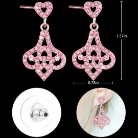 HnoonZ 15th Birthday Crown, Sash & Tiara Set - Pink Princess Party Decorations for 15 Year Old Girls