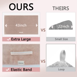 Chloven jumbo large Microfiber Hair Towel Wrap for Women,Anti Frizz Hair Drying Towel with Elastic Strap,Super Absorbent,Ultra-Soft Extra Large Hair Wrap Towels,Fast Drying Hair Turbans for Thick Hair Chloven jumbo large Microfiber Hair Towel Wrap for Women,Anti Frizz Hair Drying Towel with Elastic Strap,Super Absorbent,Ultra-Soft Extra Large Hair Wrap Towels,Fast Drying Hair Turbans for Thick Hair
