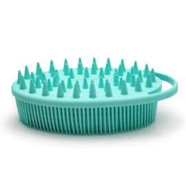 Silicone Body Brush, Exfoliating Body Scrubber, Silicone Body Scrubber Loofah, Silicone Bath Brush, Soft Exfoliating Body Bath Shower Scrubber Brush for Kids and Adults All Kinds of SkinGreen Silicone Body Brush, Exfoliating Body Scrubber, Silicone Body Scrubber Loofah, Silicone Bath Brush, Soft Exfoliating Body Bath Shower Scrubber Brush for Kids and Adults All Kinds of SkinGreen