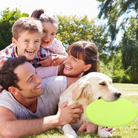 Vinsot 28 Pcs Flying Discs Bulk Flying Discs for Kids Soft Rubber Flyer Disk Outdoor for Children Adults Sports Party Favors, 7 Colors