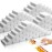 100 Pack Magic Sponge Eraser, Premium Reusable Melamine Sponges, Powerful Cleaning for Kitchen, Bathroom, Walls, Shoes, Electronics, Household Cleaning Kitchen Dish Sponges. Durable & Not Easily Rip.