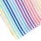 HonestBaby 2-Pack Organic Cotton Swaddle Blankets, Rainbow Stripe/Pink, One Size