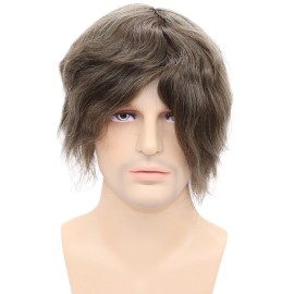 Lishy European Human Hair Toupee for Men Soft Full Swiss Lace Hair Replacement System Hairpieces 10x8 Straight 7 Lightest Brown Color Lishy European Human Hair Toupee for Men Soft Full Swiss Lace Hair Replacement System Hairpieces 10x8 Straight 7 Lightest Brown Color