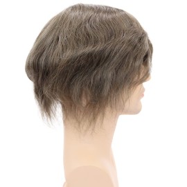 Lishy European Human Hair Toupee for Men Soft Full Swiss Lace Hair Replacement System Hairpieces 10x8 Straight 7 Lightest Brown Color Lishy European Human Hair Toupee for Men Soft Full Swiss Lace Hair Replacement System Hairpieces 10x8 Straight 7 Lightest Brown Color