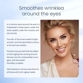 Pdo Smooth Mono Threads - Fills Eye Wrinkles, Blunt 30G 25 MM (20 Pieces) Pdo Smooth Mono Threads - Fills Eye Wrinkles, Blunt 30G 25 MM (20 Pieces)