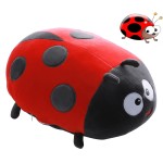 Cute 15.7 Inch Ladybug Stuffed Animals,Ladybird Plush Toys Pillow Anime Lady Beetle Plushie Hugging Pillow Ladybug Doll Gift for Kids and Lovers in Birthday, Christmas, Valentine\'s Day...