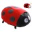 Cute 15.7 Inch Ladybug Stuffed Animals,Ladybird Plush Toys Pillow Anime Lady Beetle Plushie Hugging Pillow Ladybug Doll Gift for Kids and Lovers in Birthday, Christmas, Valentine\'s Day...