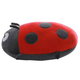 Cute 15.7 Inch Ladybug Stuffed Animals,Ladybird Plush Toys Pillow Anime Lady Beetle Plushie Hugging Pillow Ladybug Doll Gift for Kids and Lovers in Birthday, Christmas, Valentine\'s Day...