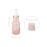 Kesell 8 Pack 15ml Pink Dropper Bottles, 1/2 oz Empty Refillable Glass Sample Vials for Essential Oils DIY Perfume Small Travel Container, With Rose-Gold Cap And 2 Funnels