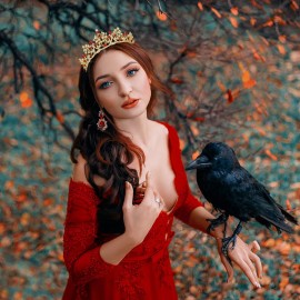 BAHABY Red Crowns for Women, Tiaras for Women, Royal Crystal Crown, Princess Queen Crown, Hair Accessories for Wedding Prom Pageant Birthday Party