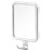 Lunmore Shower Mirror Fogless for Shaving, Rectangle with 4 Suction Cups Fogless Shower Mirror with Razor Holder Drop-Proof & Rust-Resistant