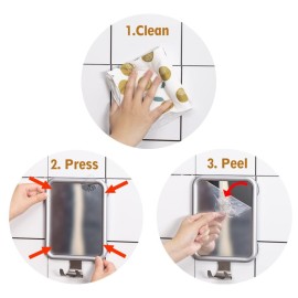 Lunmore Shower Mirror Fogless for Shaving, Rectangle with 4 Suction Cups Fogless Shower Mirror with Razor Holder Drop-Proof & Rust-Resistant Lunmore Shower Mirror Fogless for Shaving, Rectangle with 4 Suction Cups Fogless Shower Mirror with Razor Holder Drop-Proof & Rust-Resistant