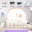 Safety Stars Crib Tent to Keep Baby from Climbing Out,Woderful Breathable Pop-up Mosquito Net Protable Baby Tent