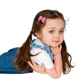 80Pcs Hair bow Clips 2Inch Mini Hair Clips for Baby Fine Hair Grosgrain Ribbon Bows Metal Alligator Clips Non-slip Baby Hair Clips for Baby Girls Infants Toddlers 40 Colors in Pairs