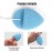 2 Pcs Facial Sponge, Facial Cleansing Pads, Reusable Glove Bath Sponge, Puff Style Exfoliating Pads, for Deep Pore Cleansing