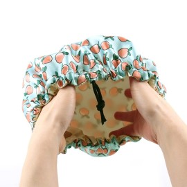 ELIHAIR Kids Satin Bonnet Sleeping Cap for Natural Hair Teens Toddler Child Baby Adjustable Satin Cap for Night Sleeping Reversible Double Pink Peaches ELIHAIR Kids Satin Bonnet Sleeping Cap for Natural Hair Teens Toddler Child Baby Adjustable Satin Cap for Night Sleeping Reversible Double Pink Peaches