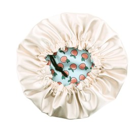 ELIHAIR Kids Satin Bonnet Sleeping Cap for Natural Hair Teens Toddler Child Baby Adjustable Satin Cap for Night Sleeping Reversible Double Pink Peaches ELIHAIR Kids Satin Bonnet Sleeping Cap for Natural Hair Teens Toddler Child Baby Adjustable Satin Cap for Night Sleeping Reversible Double Pink Peaches