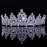 Didder Crystal Crown Tiara for Women - Purple, Silver, Wedding & Party Tiaras