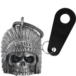 Dream Apparel Motorcycle Bell Guardian Angel Drive Away Gremlin, Biker Bell for Men Women Rider Riding with Hanger, Good Luck Gift Accessories