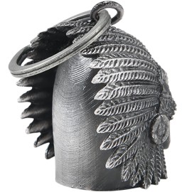 Dream Apparel Motorcycle Bell Guardian Angel Drive Away Gremlin, Biker Bell for Men Women Rider Riding with Hanger, Good Luck Gift Accessories