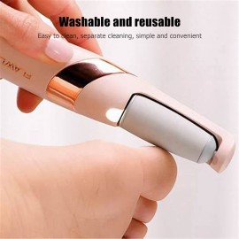 Replacement Heads for Flawless Pedi, Replacement Roller Refills Heads Compatible with Finishing Touch Flawless Pedi Electric Tool File, 6-Pack ( 3 Black Coarse and 3 Gray Fine )