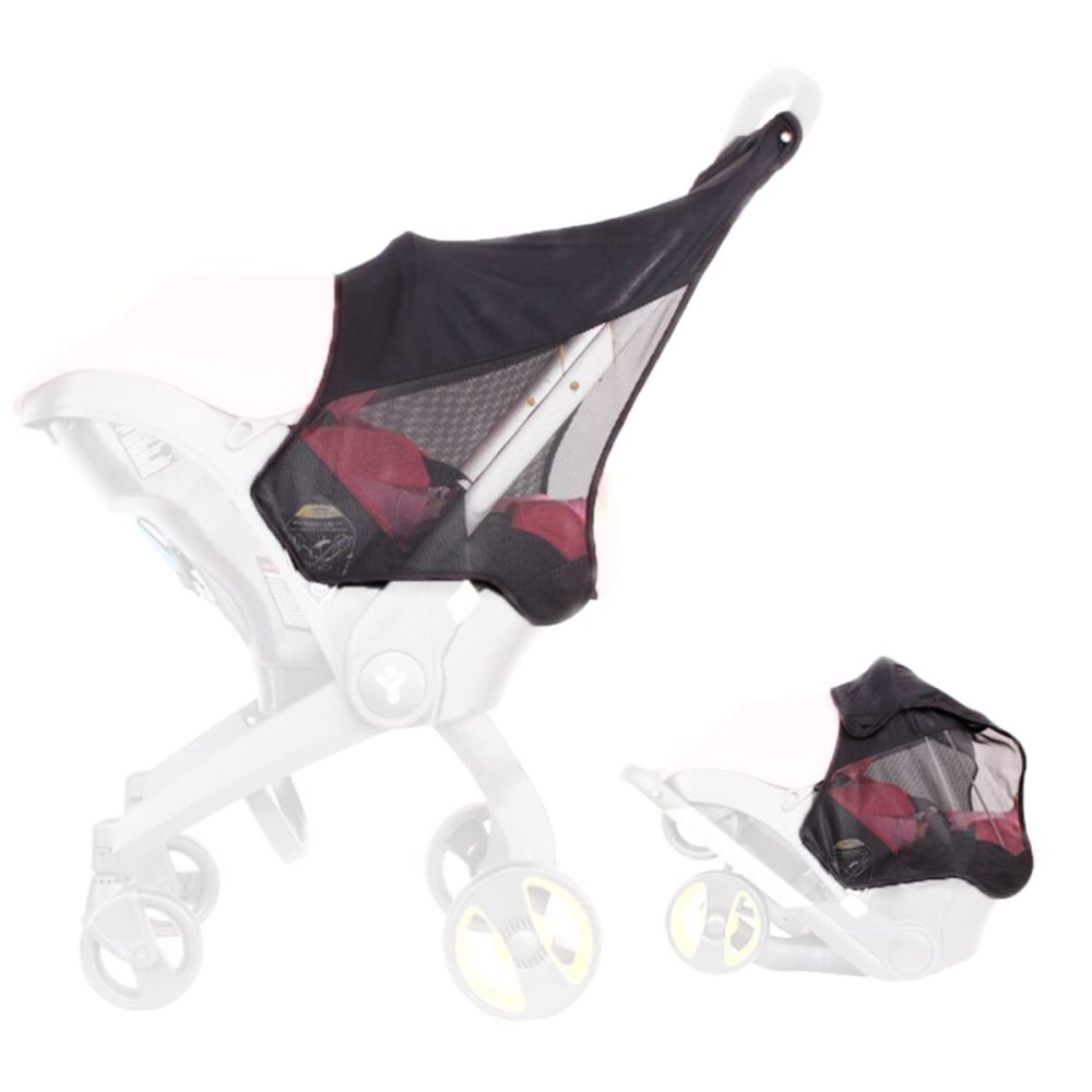 Baby Stroller Sun Shade Net Compatible with Doona, Sun Cover Protection fit Doona, Car Seat & Stroller Sunshade Awning Canopy Umbrella ProtectionShield with Great UV Protection Performance
