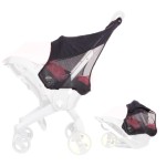 Baby Stroller Sun Shade Net Compatible with Doona, Sun Cover Protection fit Doona, Car Seat & Stroller Sunshade Awning Canopy Umbrella ProtectionShield with Great UV Protection Performance
