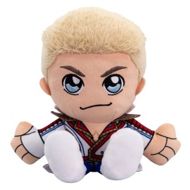 Bleacher Creatures WWE Cody Rhodes 8 Kuricha Sitting Plush- Soft Chibi Inspired Toy