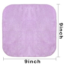 softan Baby Washcloths, 24Pack Baby Wash Cloths Extra Soft & Ultra Absorbent, Baby Towels and Washcloths Face Towel Unisex for Boys Girls Body, Washclothes Gentle on Sensitive Skin, 9x9 Pink Whale