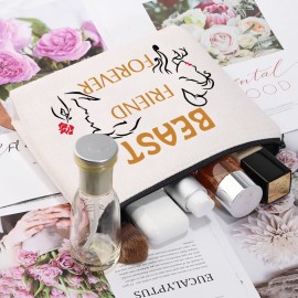 CMNIM Beauty Beast Inspired Gift Beast Cosmetic makeup Bag Beast Friend Forever Zipper Pouch Bag for Fans (Beast Inspired Bag) CMNIM Beauty Beast Inspired Gift Beast Cosmetic makeup Bag Beast Friend Forever Zipper Pouch Bag for Fans (Beast Inspired Bag)