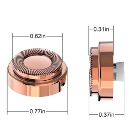 4PCS LinMei Replacement Heads Compatible for GEN 1 Finishing Touch Flawless Women\'s Painless Hair Remover with Cleaning Brushes and Storage Bag 4PCS LinMei Replacement Heads Compatible for GEN 1 Finishing Touch Flawless Women\'s Painless Hair Remover with Cleaning Brushes and Storage Bag