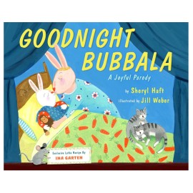 Goodnight Bubbala Gift Set, Book by Sheryl Haft, MerryMakers Plush Book Character Rabbit Doll Toy and Fun Pages (Popular Jewish Bedtime Story with Yiddish Words of Love, Comfort, and Traditions)