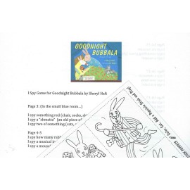 Goodnight Bubbala Gift Set, Book by Sheryl Haft, MerryMakers Plush Book Character Rabbit Doll Toy and Fun Pages (Popular Jewish Bedtime Story with Yiddish Words of Love, Comfort, and Traditions)