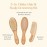 ELLAOLA Natural Bamboo Hair Brush & Comb Set, 3 Piece - Cradle Cap Brush, Massage Hair Brush, Bamboo Comb for Toddlers, Newborns & Infants I Baby Registry Gift