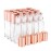 BOSMIOW 10ml(1/3oz) Glass Roller Bottles 20 Packs Glass Essential Oil Roll On Bottles for Perfume Aromatherapy with Stainless Steel Roller Balls