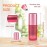 BOSMIOW 18 Pack Set Colorful Frosted Glass Rollerball Bottles 5ml(1/6oz) Essential Oil Roll On Bottles with Stainless Steel Roller Balls Deodorant Containers Perfume Sample Vials