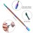 Cuticle Trimmer with Cuticle Pusher, SoHai Cuticle Remover Cutter Nipper and Triangle Cuticle Nail Pusher Peeler Scraper, Durable Dead Skin Clipper Manicure Pedicure Tools (Colorful)