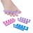 Toe Separators Set - 24 Pieces Soft & Durable Pedicure Tools Kit For Feet, Toe Separators For Women& Girls
