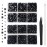 AUREHEN 10000PCs 2-6MM Black Resin Flat Back Rhinestones, Round Non Hotfix Resin Rhinestones Nail Gems Stones with Tweezer & Picker Pen for Tumblers Nail Art & DIY Decoration