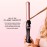 The Beachwaver Co. Beachwaver S1.25 Rotating Curling Iron - White | Automatic 1.25 Inch Ceramic Curling Iron | Auto-Shut Off, Home Button, Travel-Friendly, Dual Voltage | S-Series (DV1138BX)