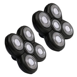 5-in-1 Electric Razor Shaver Heads - Waterproof, Bald & Face Shaving Tool