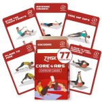 Abs and Core Exercise Cards - 75+ Workout Cards to Help Build Core Strength, Stability, Outdoor, Work from Home Fitness Workout