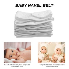 EXCEART Baby Belly Band Newborn Essentials Umbilical Cord Navel Belt Infant Umbilical Belt Belly Band 6Pcs