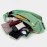 Fanny Pack Waist Pack for Women, Waterproof Waist Bag for Running Sports Travel - Green